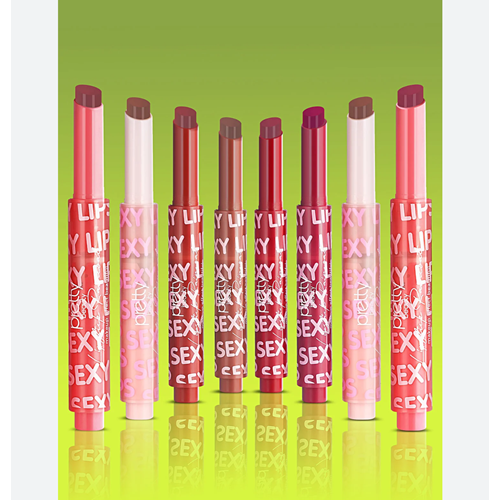 PRETTY PB-413 DOLGUN+NEMLİ+PARLAK LIPSTICK 07