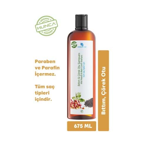 HUNCA CARE ŞAMPUAN 700 ML BITTIM VE ÇÖREK OTU