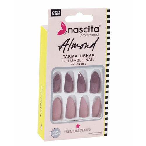 NASCITA PRO 24LÜ TAKMA TIRNAK ALMOND 151