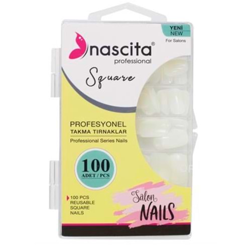NASCITA PRO TAKMA TIRNAK 100LÜ SQUARE 167