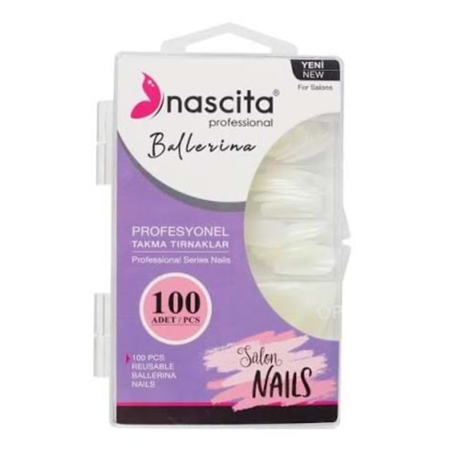 NASCITA PRO TAKMA TIRNAK 100LÜ BALLERINA 168