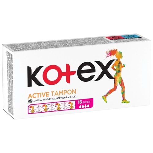 KOTEX SUPER 16LI TAMPON