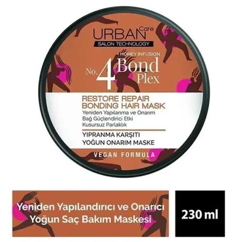 URBAN CARE BOND PLEX ONARICI SAÇ MASKESİ NO:4 230 ML