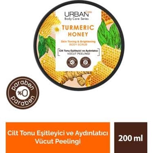 URBAN CARE TUMERIC HONEY VÜCUT PEELİNG 200 ML