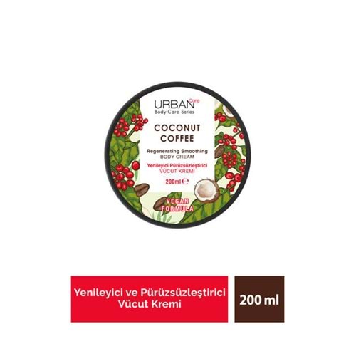 URBAN CARE COCONUT COFFEE VÜCUT KREMİ 200 ML