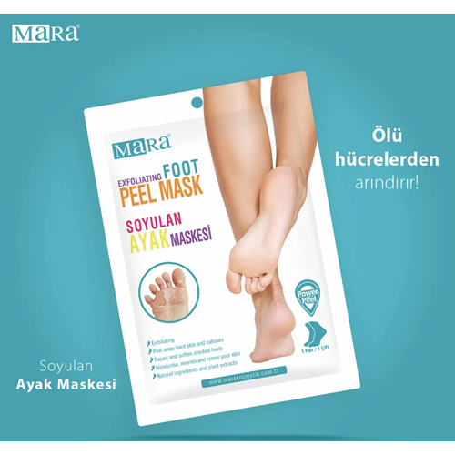 MARA EXFOLIATING SAYULAN AYAK MASKESİ