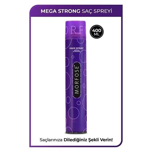 MORFOSE MEGA STRONG SAÇ SPREYİ 400 ML