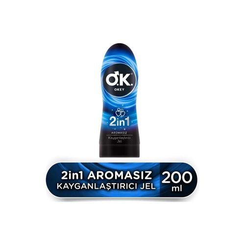 OKEY KAYGANLAŞTIRICI JEL AROMASIZ 200 ML