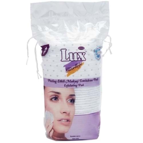 LUX MAKYAJ TEMİZLEME PEDİ PEELING ETKİLİ OVAL 40LI