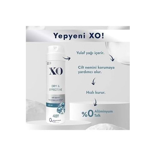 XO DRY & EFFECTIV DEO WOMEN 150 ML