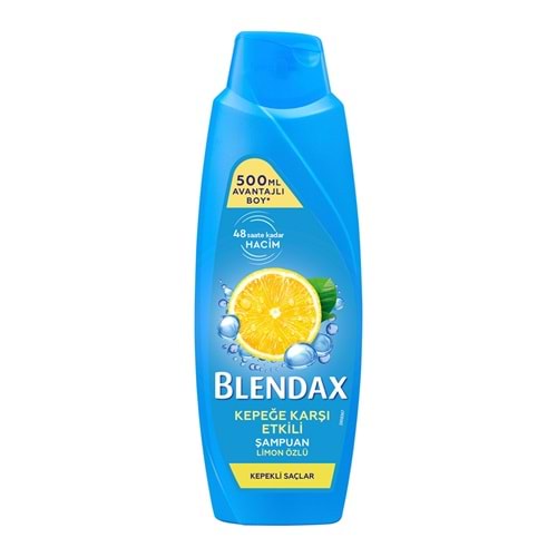 BLENDAX LİMON ÖZLÜ ŞAMPUAN 500 ML