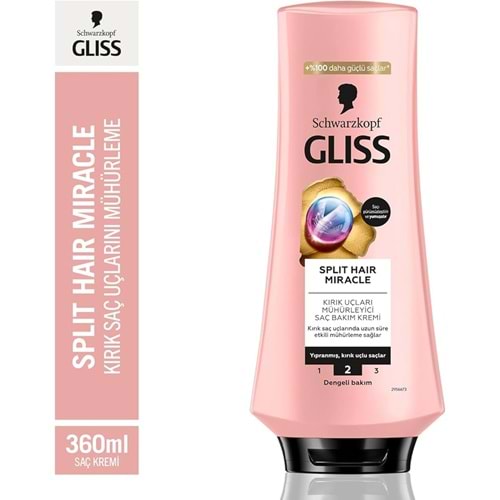 GLISS SPLIT HAIR MIRACLE SAÇ KREMİ 360 ML