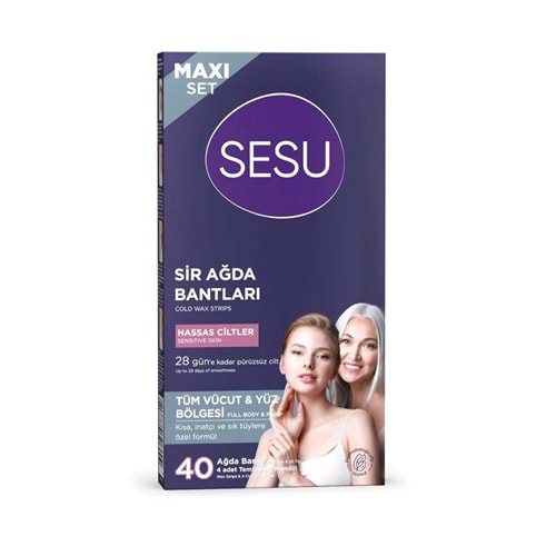 SESU MAXİ 40LI HASSAS CİLT AĞDA BANDI