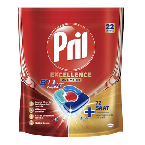 PRIL EXCELLENCE BULAŞIK MAKİNASI DETERJANI 22 TABLET