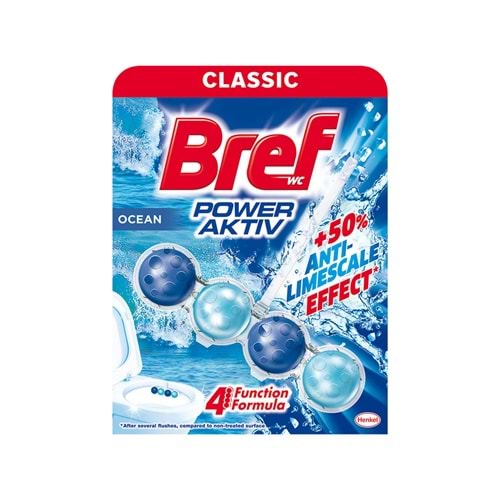 BREF POWER AKTIV OKYANUS TUVALET TEMİİZLEYİCİ 50 GR