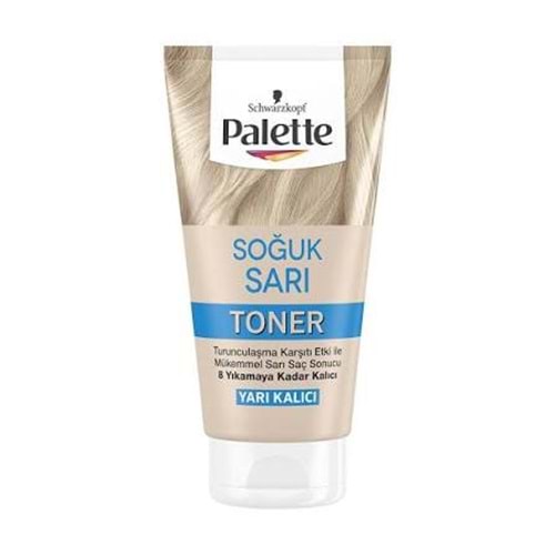PALETTE SOĞUK SARI TONER 150 ML