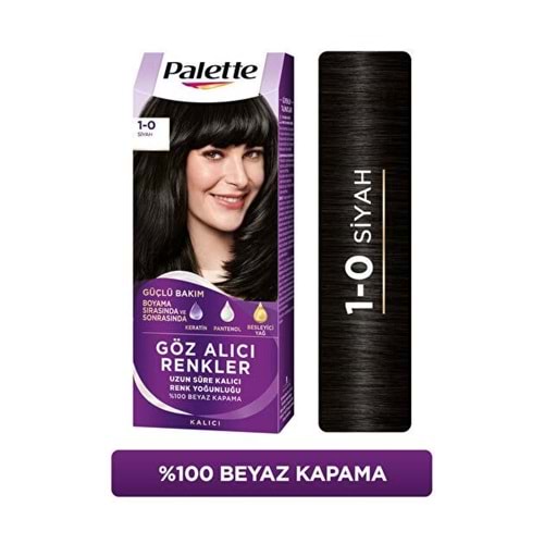 PALETTE GÖZ ALICI RENKLER SİYAH 1-0