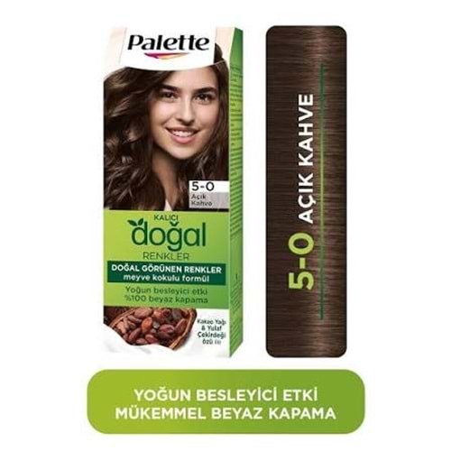 PALETTE NATURAL COLORS AÇIK KAHVE 5-0