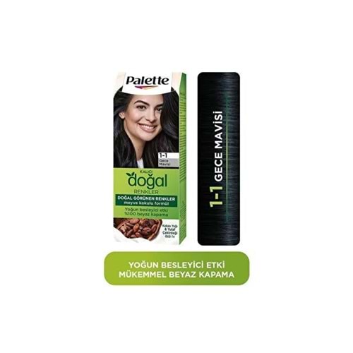 PALETTE NATURAL COLORS GECE MAVİSİ 1-1