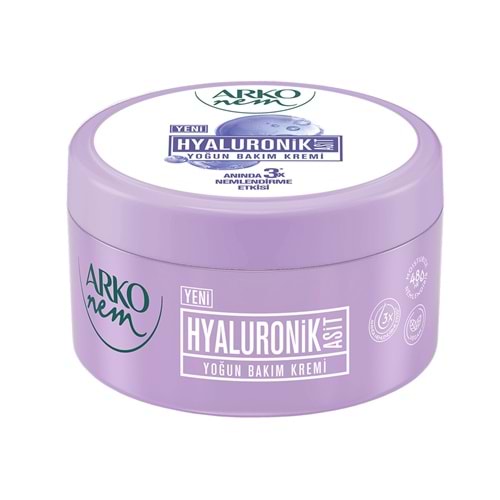 ARKO NEM HYALURONIK ASİT YOĞUN BAKIM KREMİ 250 ML