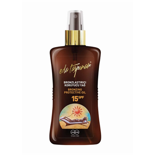 EDA TAŞPINAR BRONZLAŞTIRICI KORUYUCU YAĞ SPF 15 200 ML