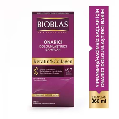 BIOBLAS KOLAJEN & KERATIN ŞAMPUAN 360 ML