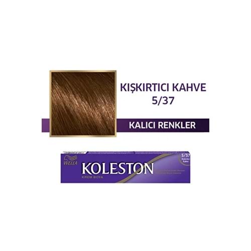 WELLA KOLESTON SİNGLE 5-37 KIŞKIRTICI KAHVE