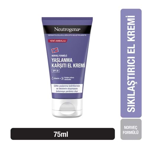 NEUTROGENA YAŞLANMA KARŞITI EL KREMİ 75 ML