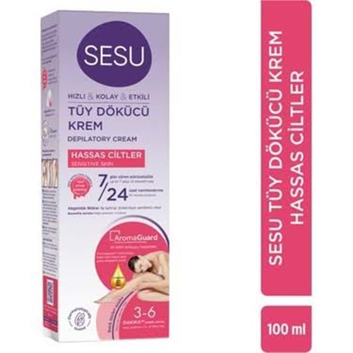 SESU HASSAS CİLTLER TÜY DÖKÜCÜ KREM 100 ML