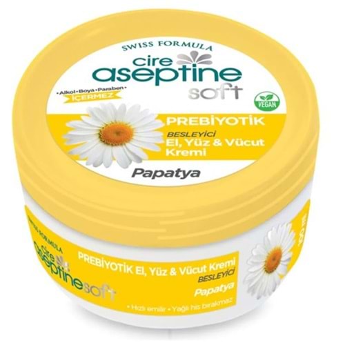 CİRE ASEPTİNE PREBİYOTİK PAPATYA KREM 200 ML