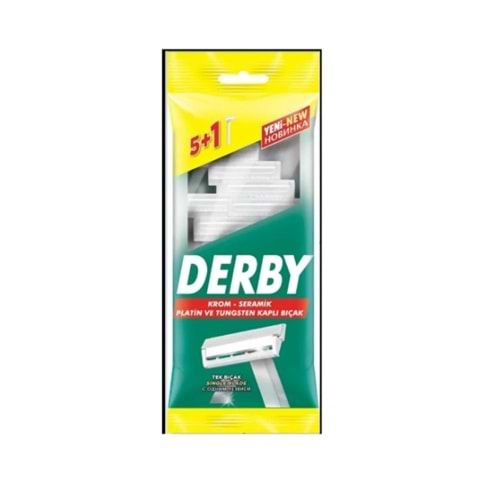 DERBY TIRAŞ BIÇAĞI 5+1 TEK BIÇAK