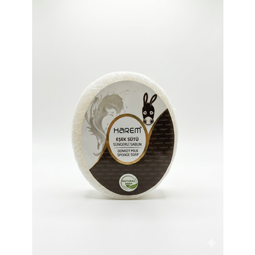 HAREMS EŞEK SÜTÜ SÜNGERLİ SABUN 120 GR