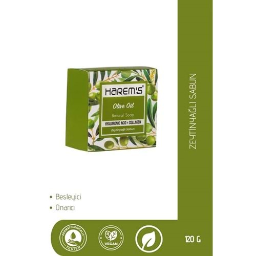 HAREMS ZEYTİNYAĞLI SABUN 120 GR