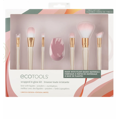 ECOTOOLS WRAPPED IN GLOW MAKYAJ FIRÇASI SETİ 7Lİ