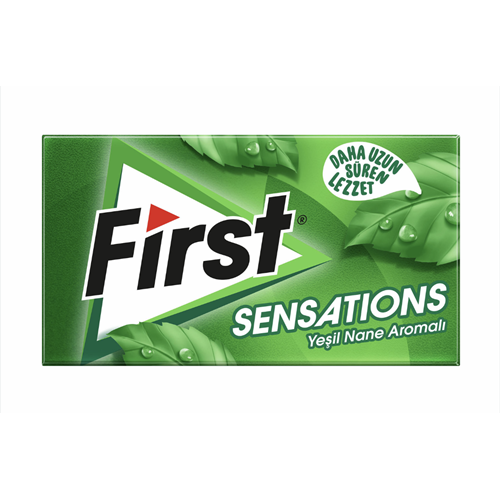 FIRST SENSATIONS YEŞİL NANE AROMALI SAKIZ