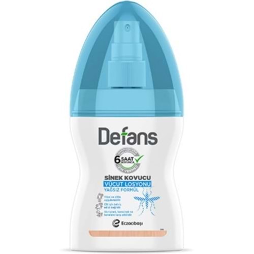 DEFANS SU BAZLI SİNEK KOVUCU LOSYON 100 ML