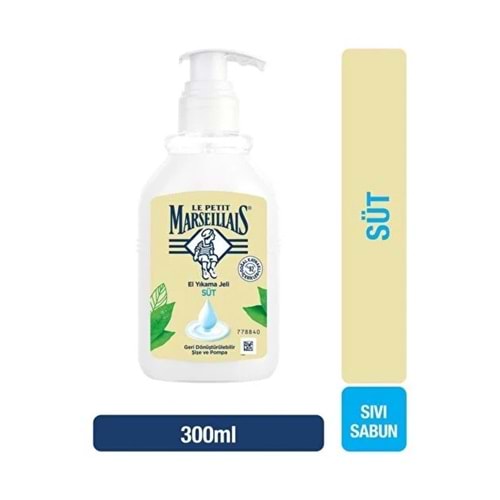 LE PETIT MARSEILLAIS SÜT SIVI EL SABUNU 300 ML