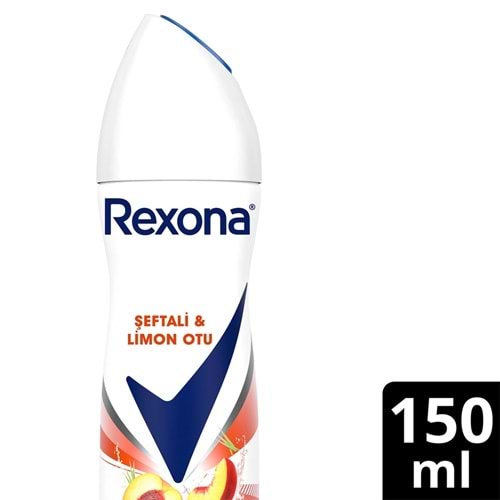 REXONA ÜSTÜN KORUMA ŞEFTALİ & LİMON OTU DEODORANT 150 ML
