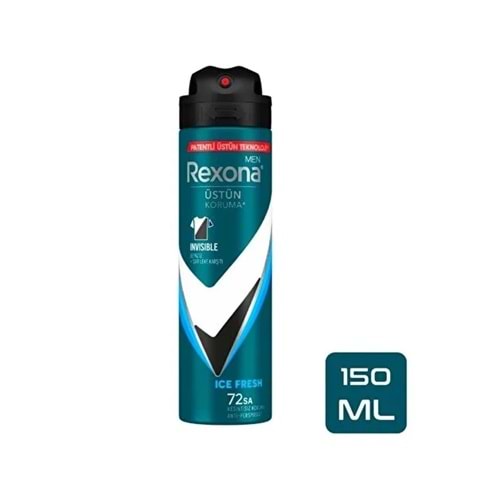 REXONA ÜSTÜN KORUMA INVISIBLE FRESH DEODORANT 150 ML
