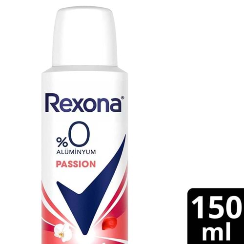 REXONA UZUN SÜRE KALICI KOKU PASSION DEODORANT 150 ML
