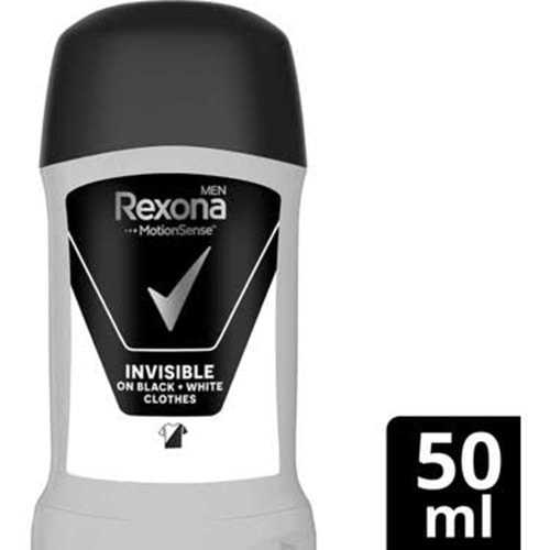 REXONA MEN INVISIBLE BLACK & WHITE ROLL-ON 50 ML