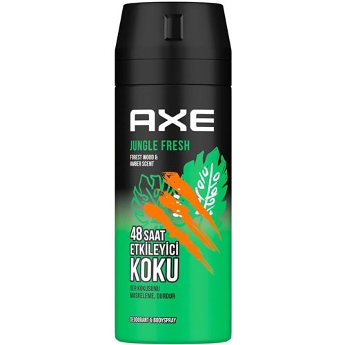 AXE JUNGLE FRESH DEODORANT & BODY SPRAY 150 ML