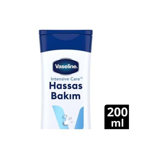 VASELLINE HASSAS BAKIM NEMLENDİRİCİ 200 ML