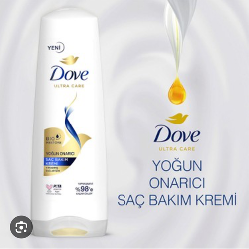 DOVE YOĞUN ONARICI YIPRANMIŞ SAÇLAR İÇİN SAÇ BAKIM KREMİ 350 ML