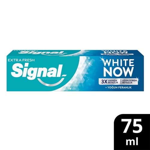 SİGNAL WHITE NOW EXTRA FERAHLIK DİŞ MACUNU 75 ML