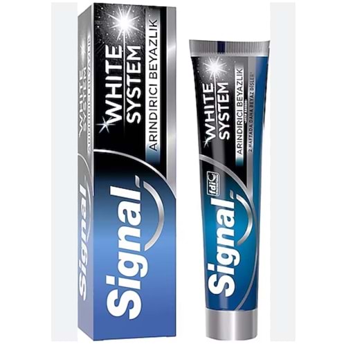 SİGNAL WHITE SYSTEM ARINDIRICI BEYAZLIK DİŞ MACUNU 75 ML
