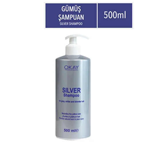 OKAY SILVER ŞAMPUAN 500 ML