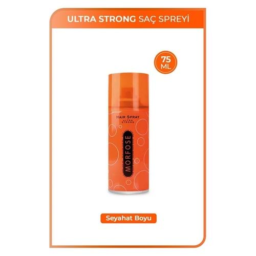 MORFOSE ULTRA STRONG HAIR SPRAY 75 ML