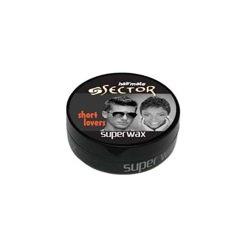 SECTOR HAIRMATE SHORT LOVERS SİYAH SUPERWAX 150 ML