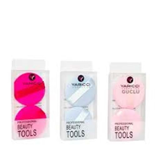 YARICCI 2Lİ YUVARLAK MAKYAJ SÜNGERİ